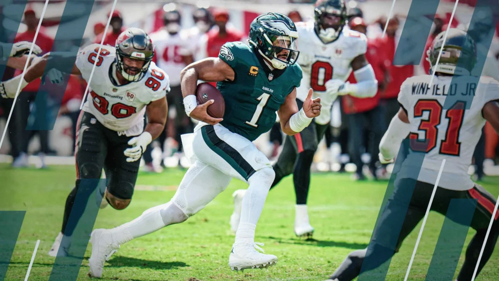 Philadelphia Eagles vs Tampa Bay Buccaneers Match Player Stats