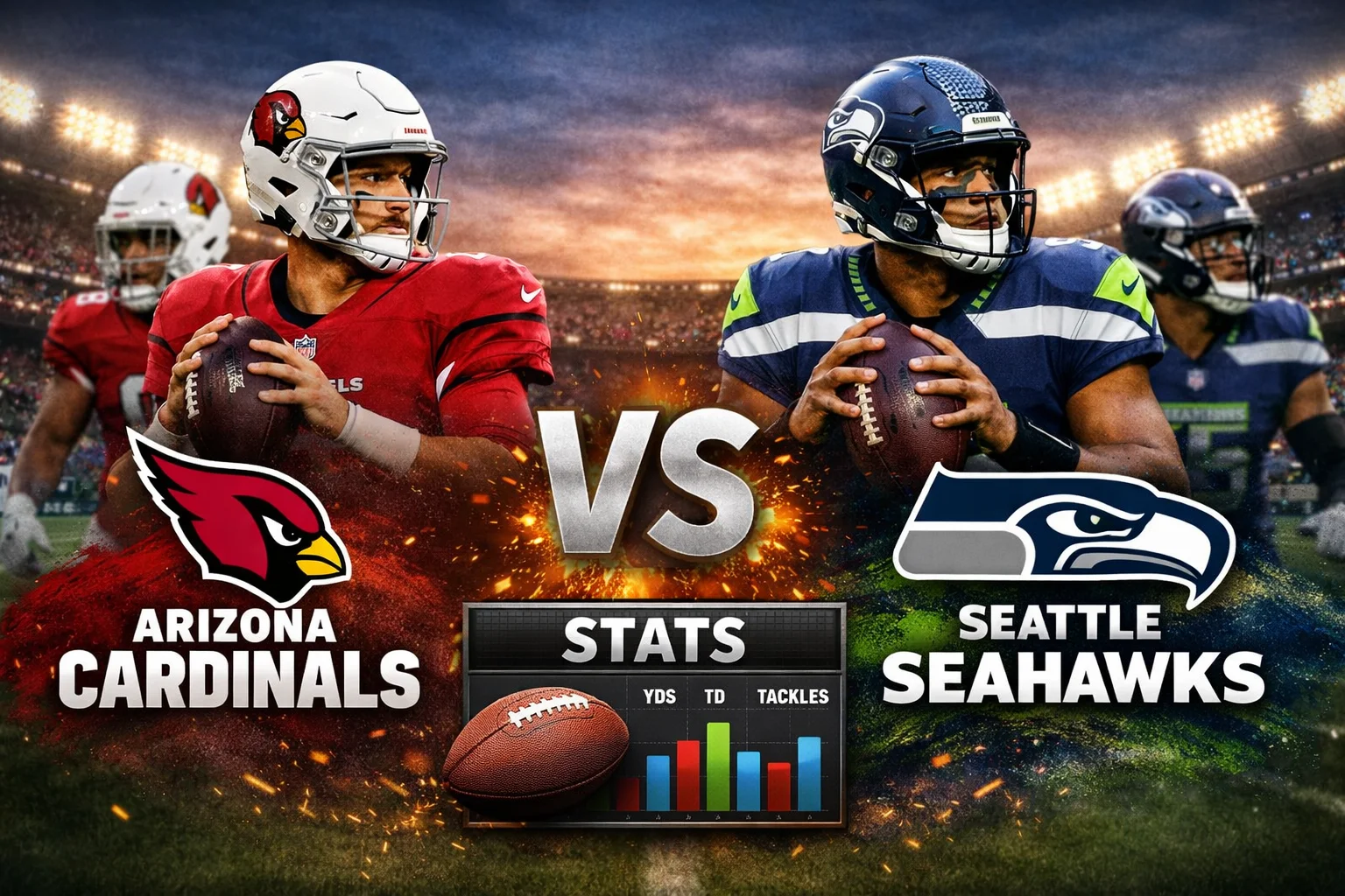 Seahawks vs Atlanta Falcons Match Player Stats