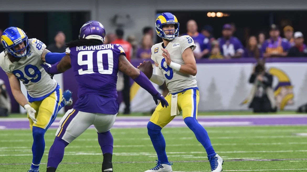 Minnesota Vikings vs Los Angeles Rams Match Player Stats