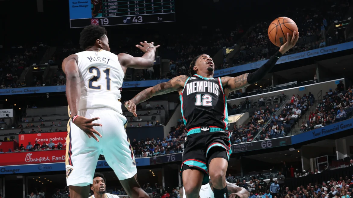 New Orleans Pelicans vs Memphis Grizzlies Match Player Stats