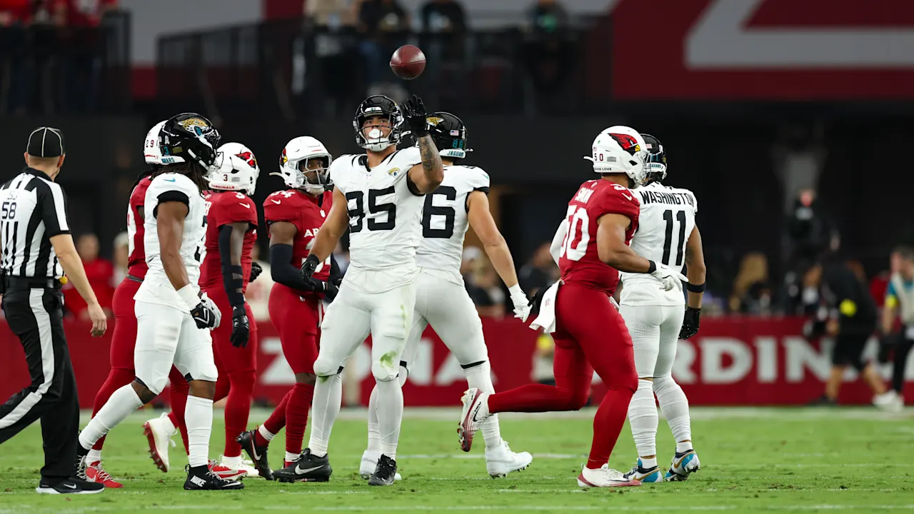 Jacksonville Jaguars vs Arizona Cardinals Match Player Stats