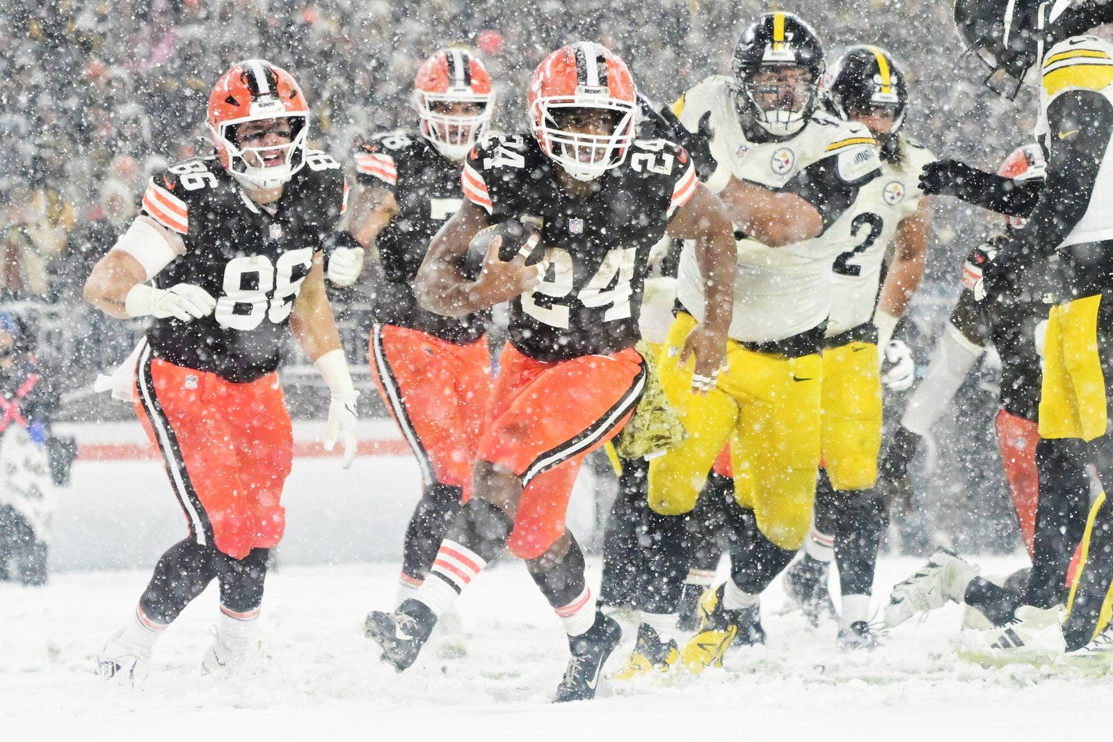 Pittsburgh Steelers vs Cleveland Browns Match Player Stats