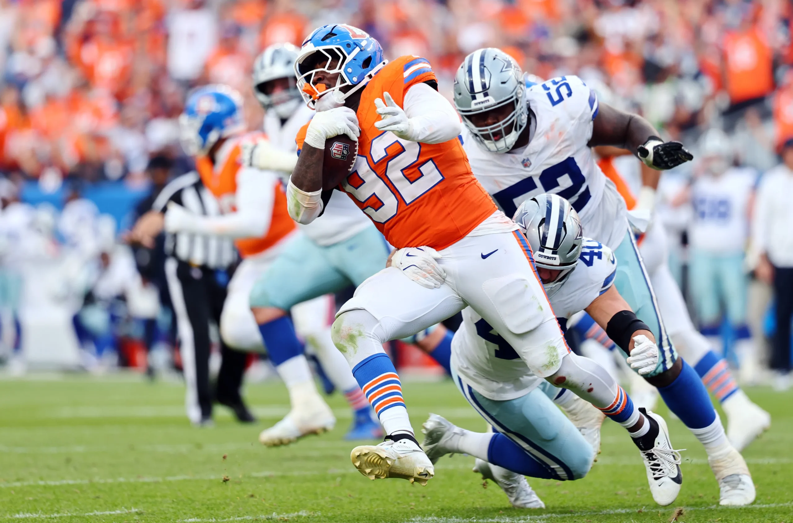 Dallas Cowboys vs Denver Broncos Match Player Stats