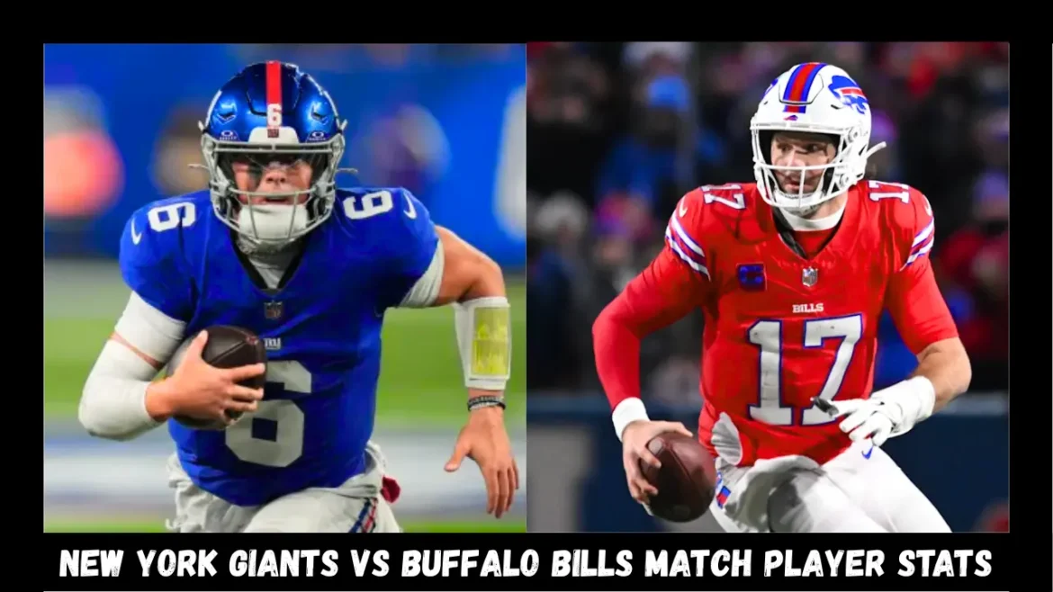 New York Giants vs Buffalo Bills Match Player Stats