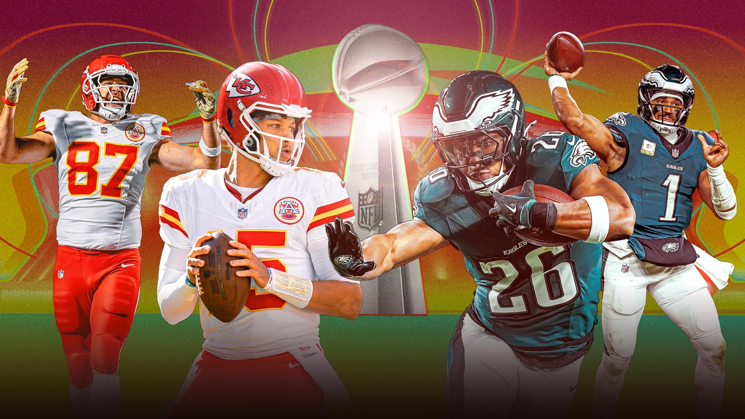 Philadelphia Eagles vs Kansas City Chiefs Match Player Stats