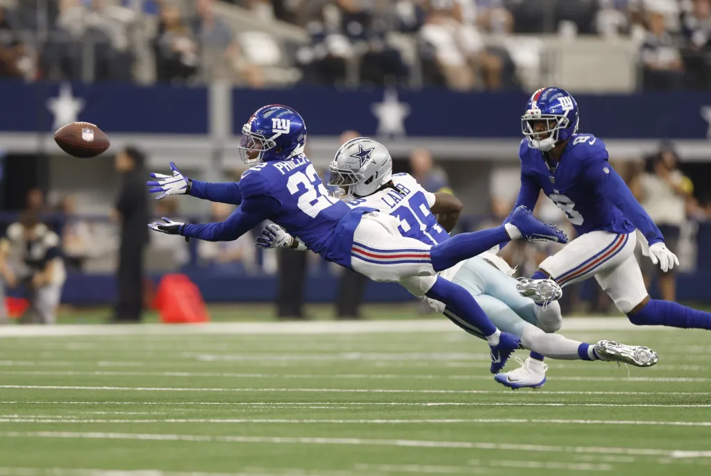 New York Giants vs Dallas Cowboys Match Player Stats
