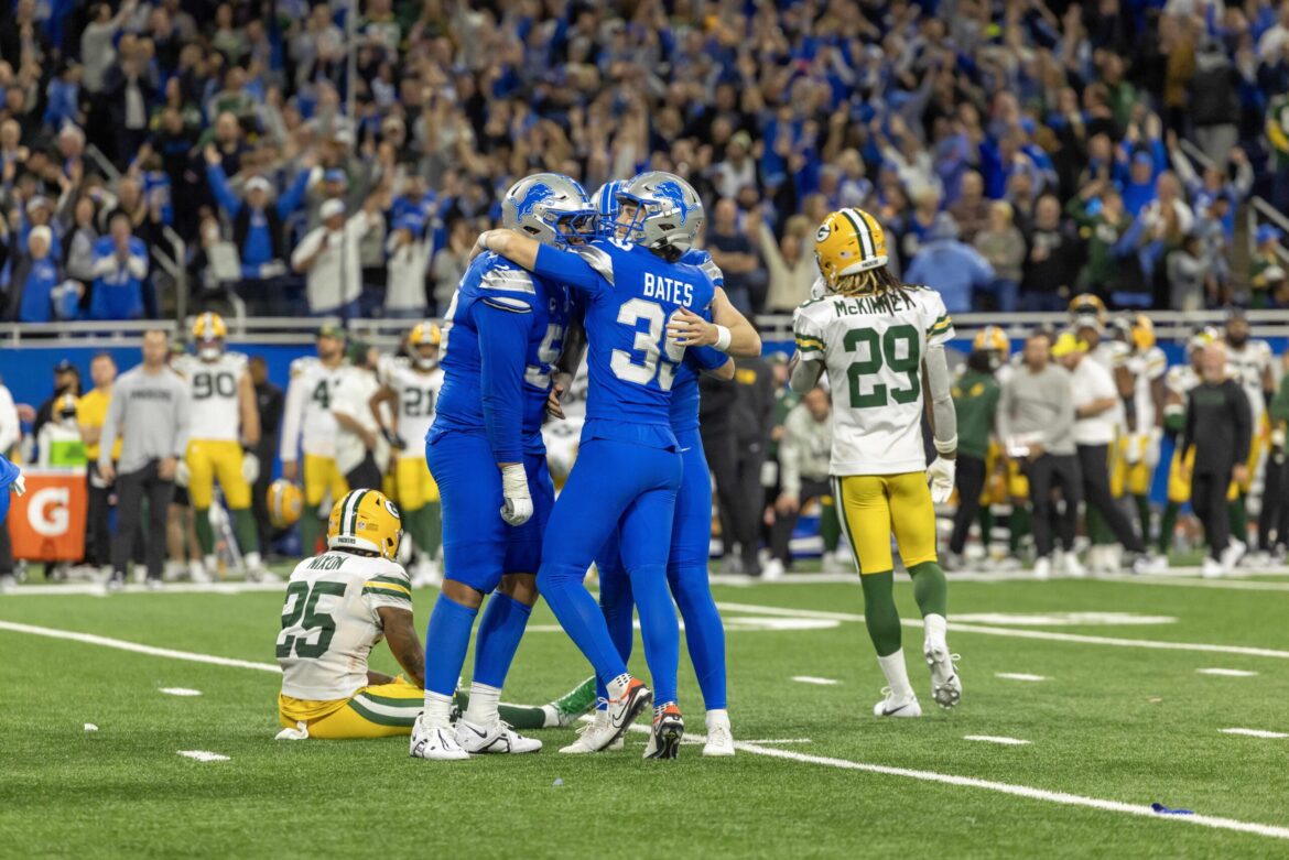 Green Bay Packers vs Detroit Lions Match Player Stats