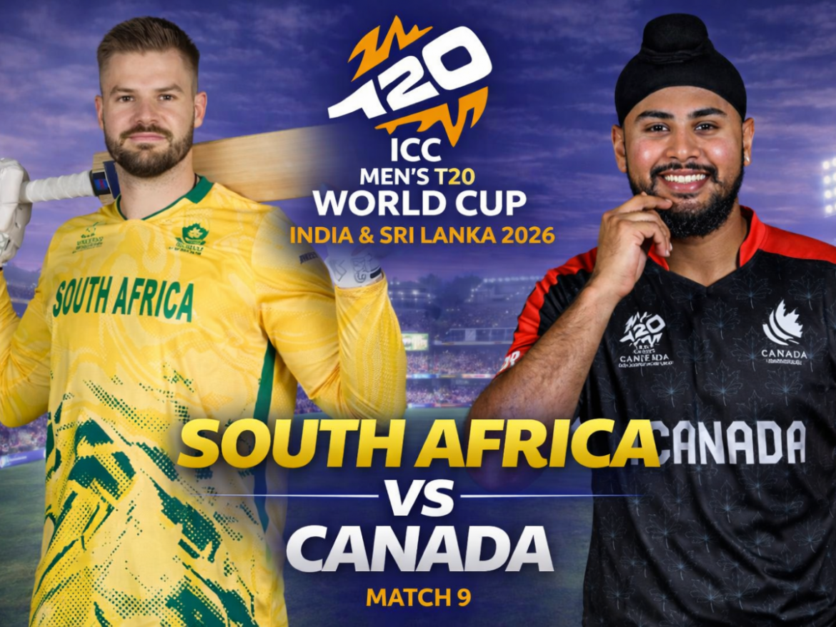 South Africa National Cricket Team vs Canada National Cricket Team Match Scorecard